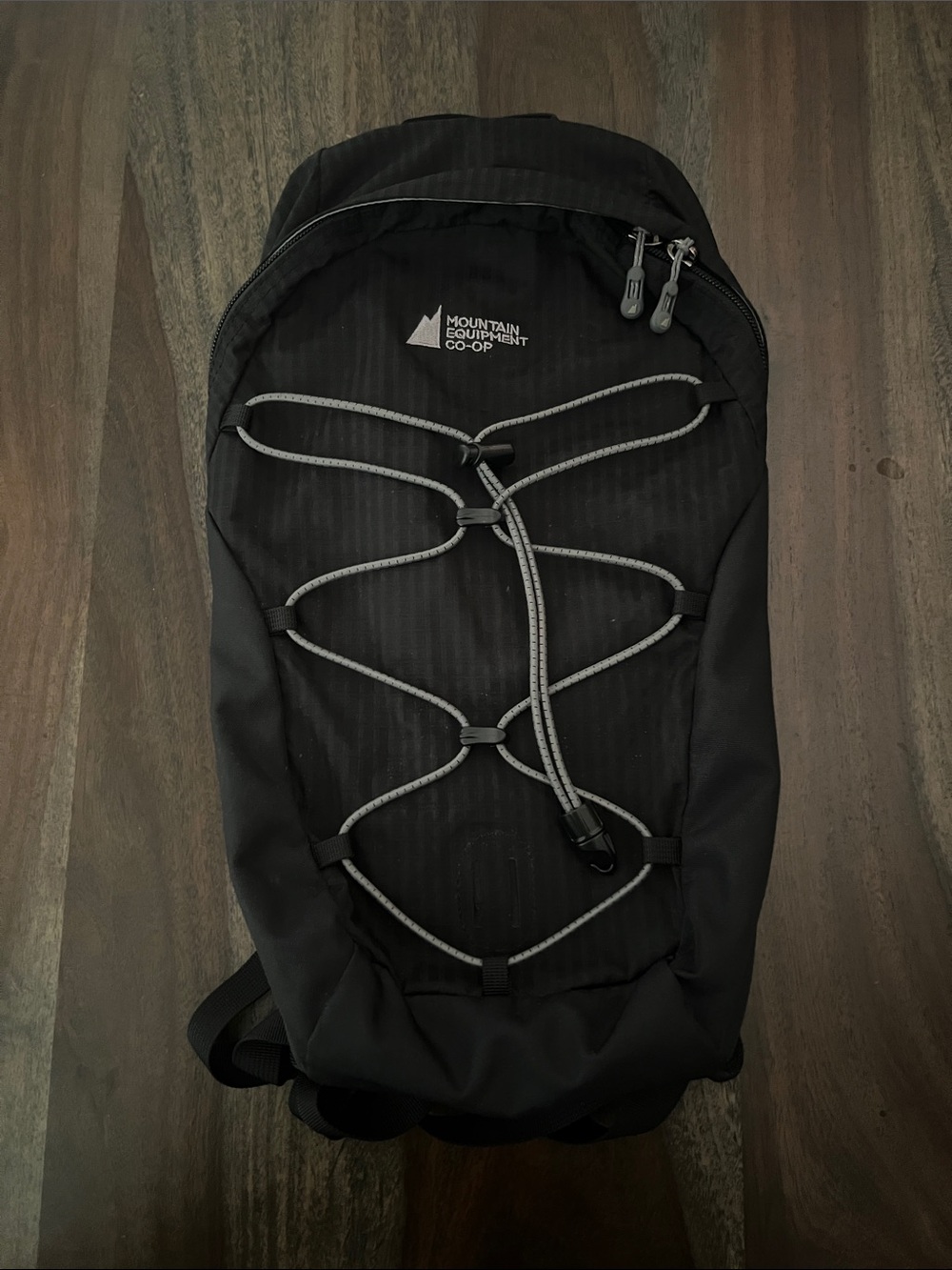 Mountain Equipment Co-op Hiking Small Backpack Daypack black